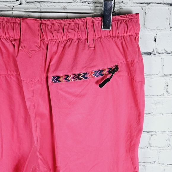 LITTLE DONKY ANDY | nylon convertible  high waist waterproof windbreaker pants - Picture 4 of 15